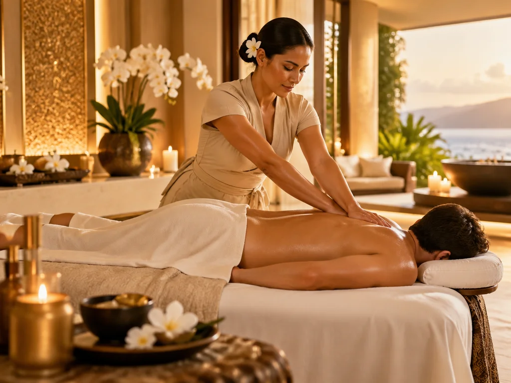 Lomi Lomi Massage treatment at Amore Wellness