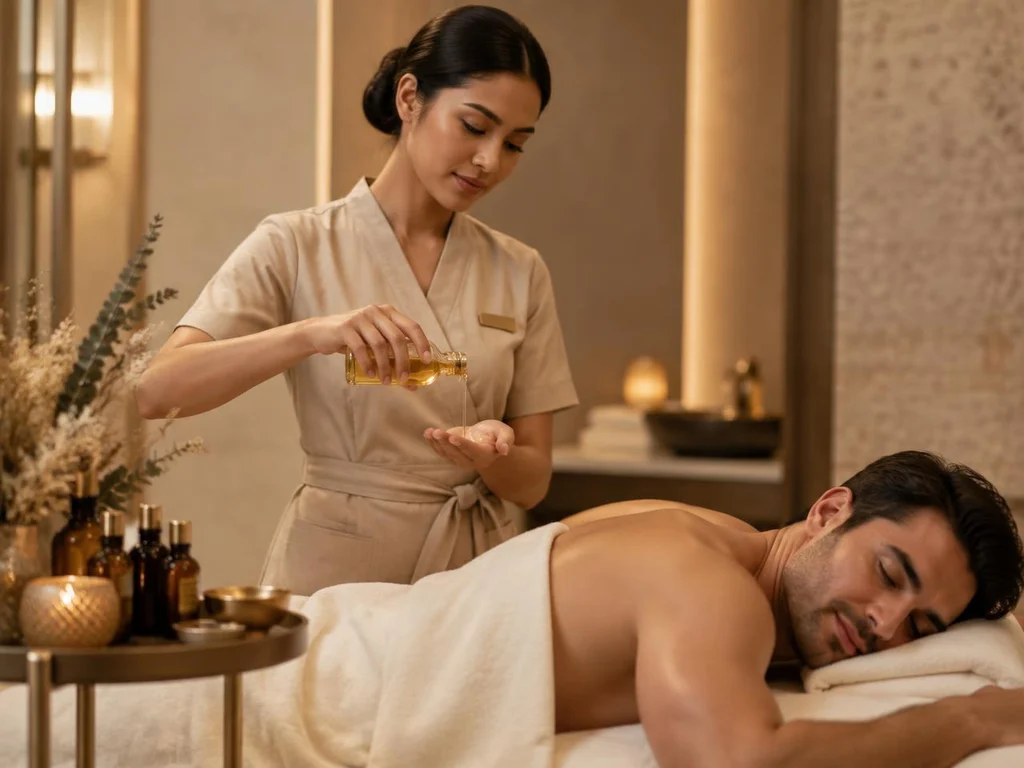 Aroma Therapy treatment at Amore Wellness