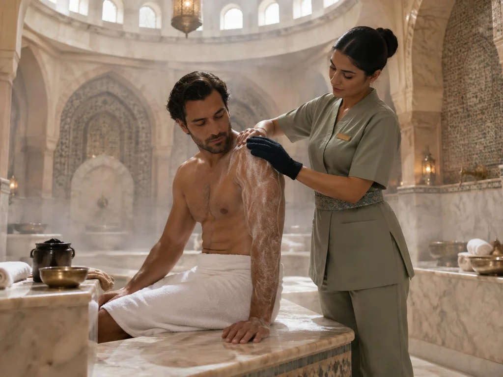 Moroccan Hammam treatment at Ganga Spa