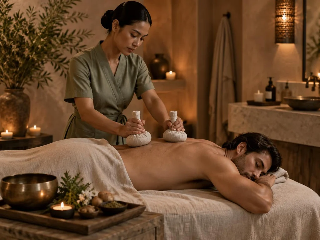 Sattva Signature Massage treatment at Sattva Wellness